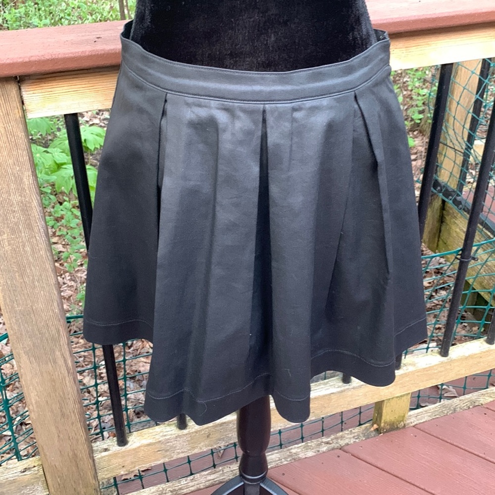 FC Jeans Black Waxed Skirt.  447
